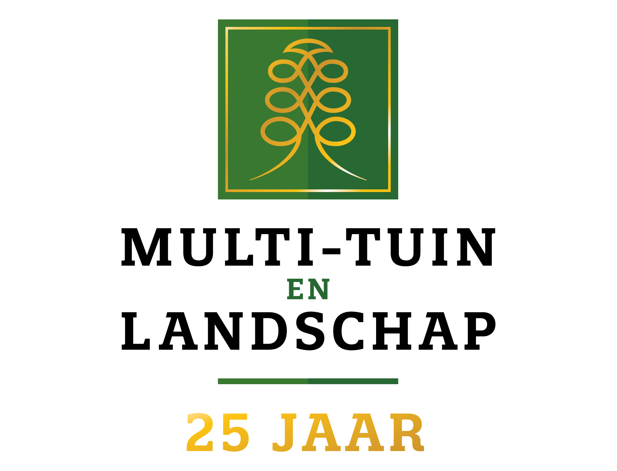 Multituin Logo 25jr