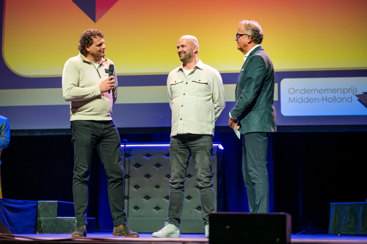 William en Egbert worden geïnterviewd door Jack Plooij